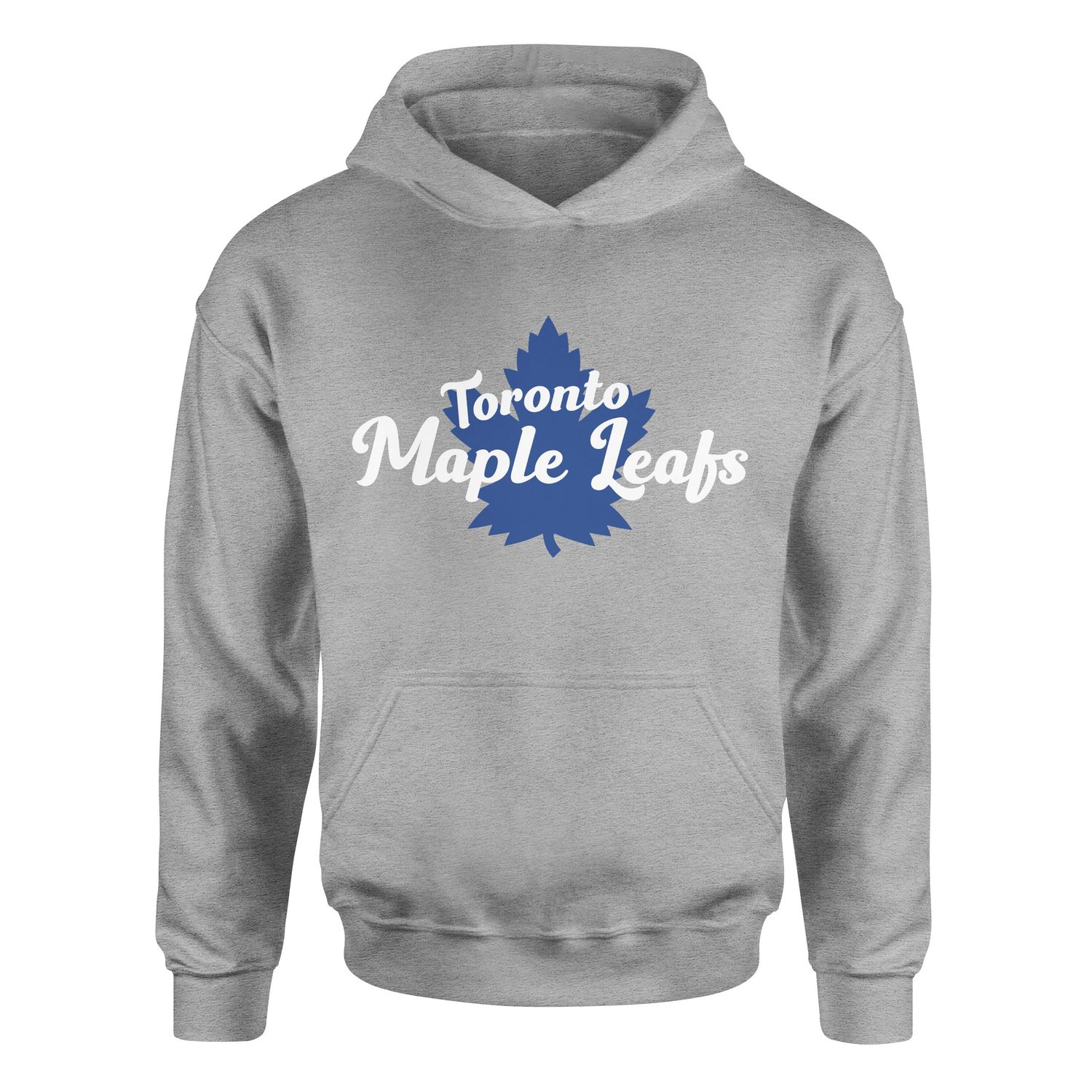 Toronto Maple Leafs Script Hoodie XXL - Gri