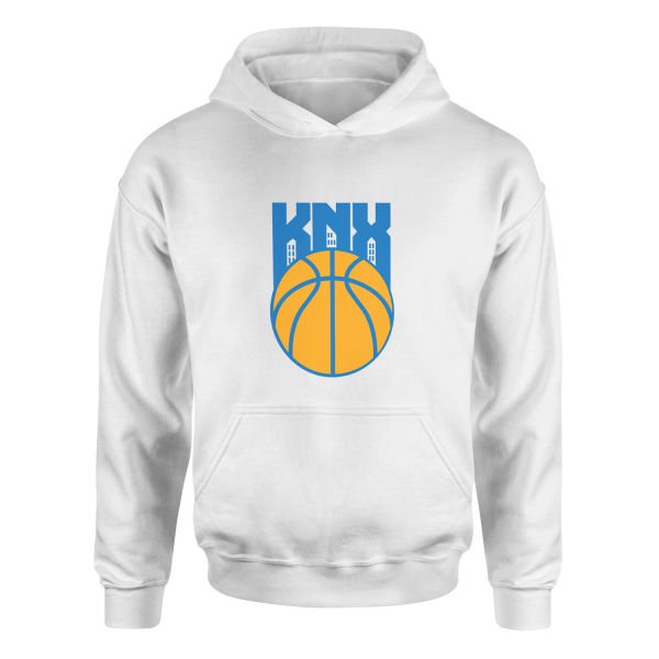 KNX Basketball Hoodie S - Beyaz