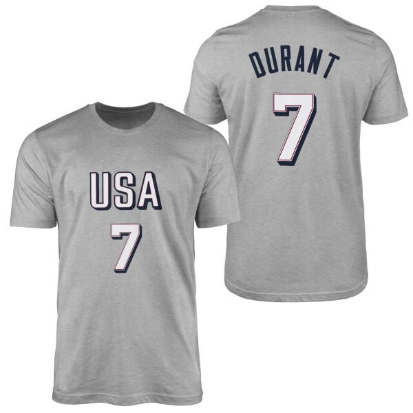 Kevin Durant Forma Tişört XL - Gri