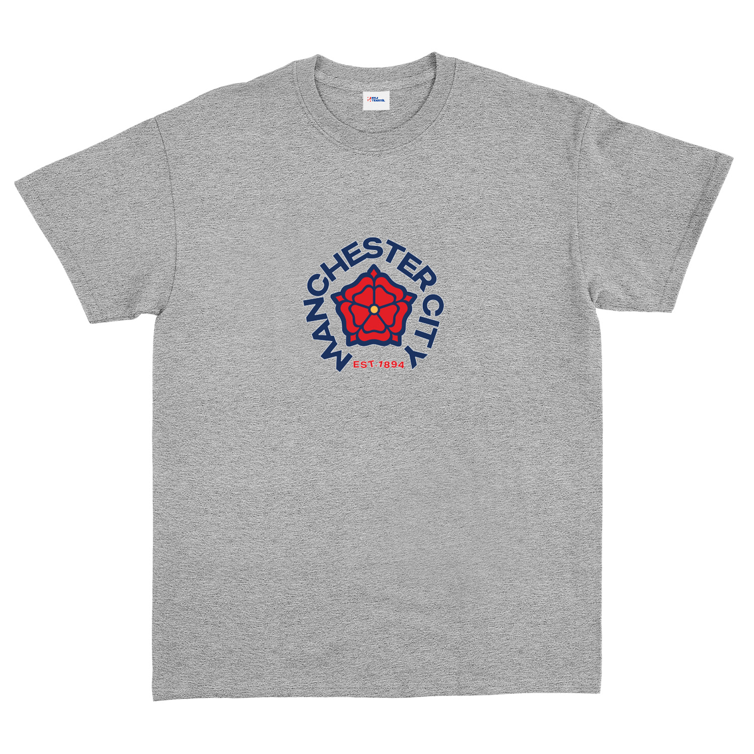 MAN City 1894 Tişört L - Gri