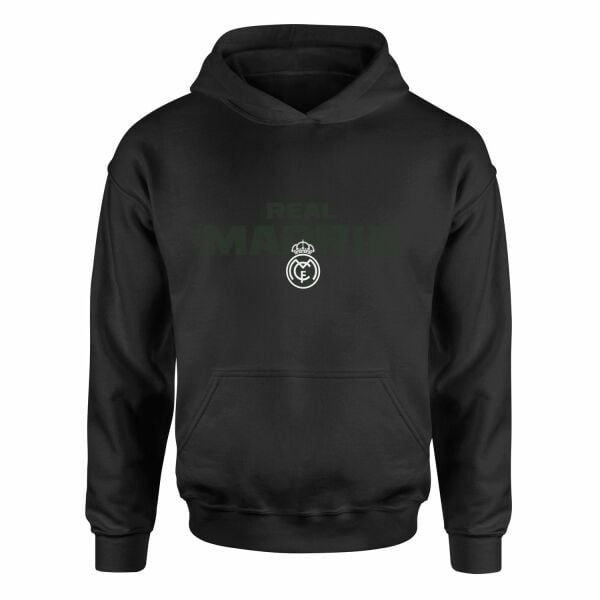 REAL MADRID Hoodie M - Siyah