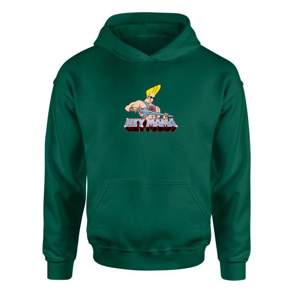 Hey Mama Hoodie M - Nefti Yeşili