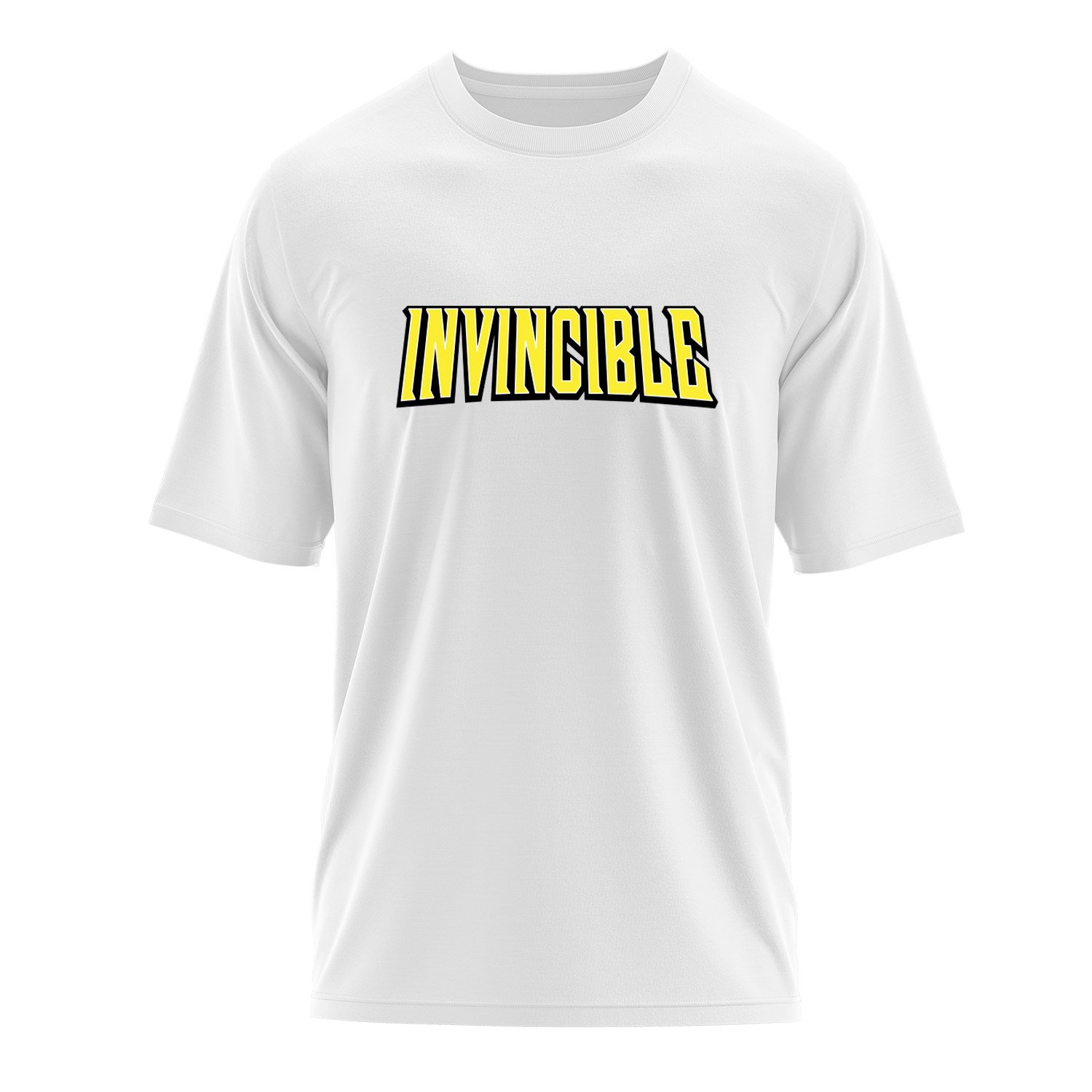 Invincible Oversize Tişört S - Beyaz