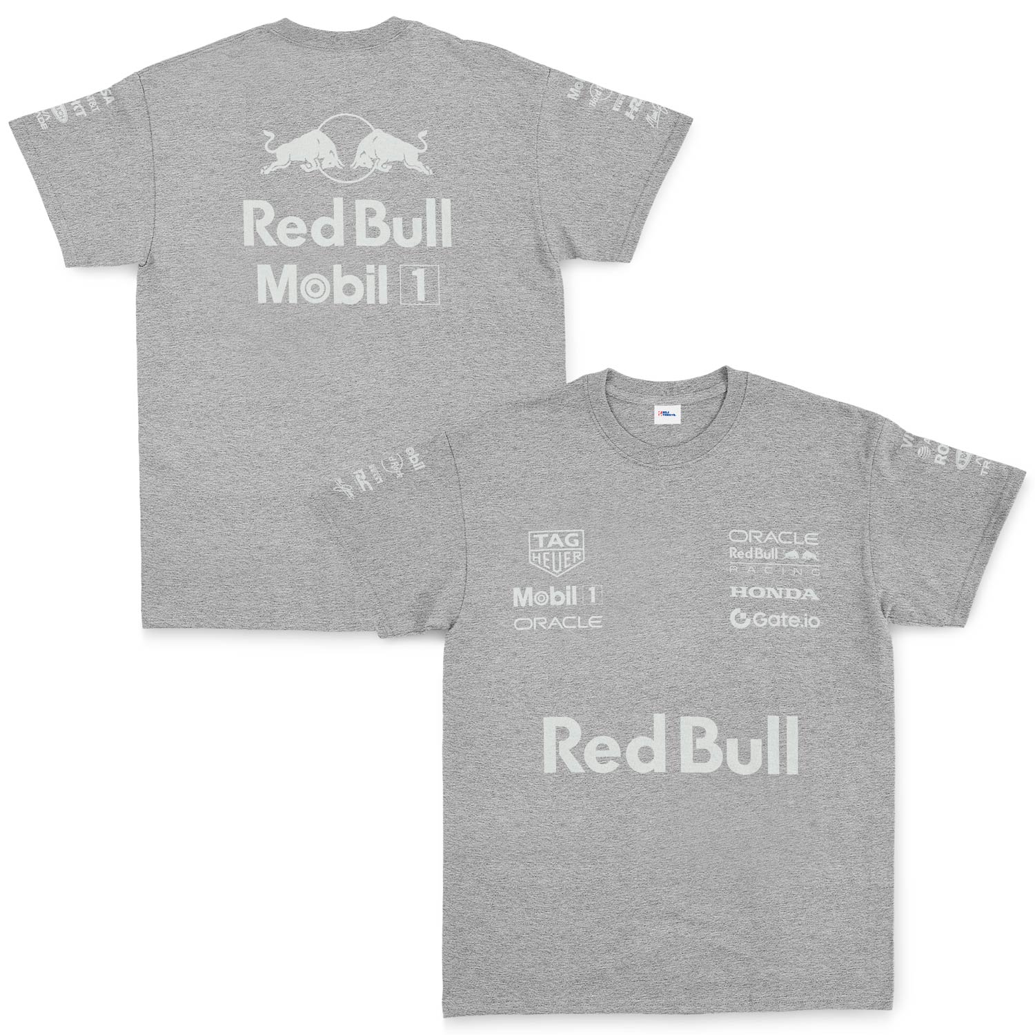 Oracle Red Bull Racing 25 SLVR Tişört M - Gri