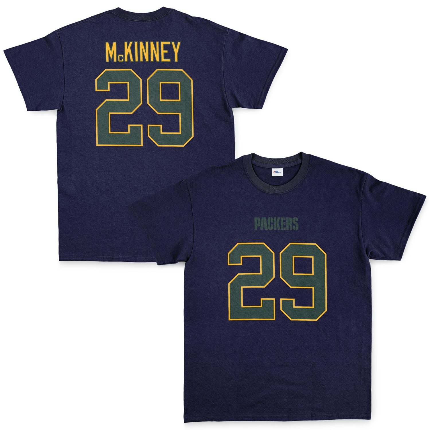 Xavier McKinney Green Bay Packers Tişört S - Lacivert