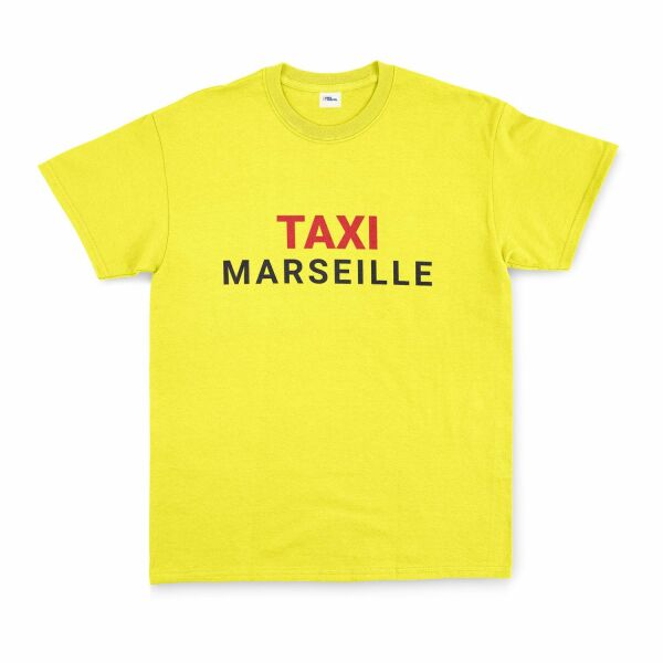 Taxi Marseille Tişört S - Sarı