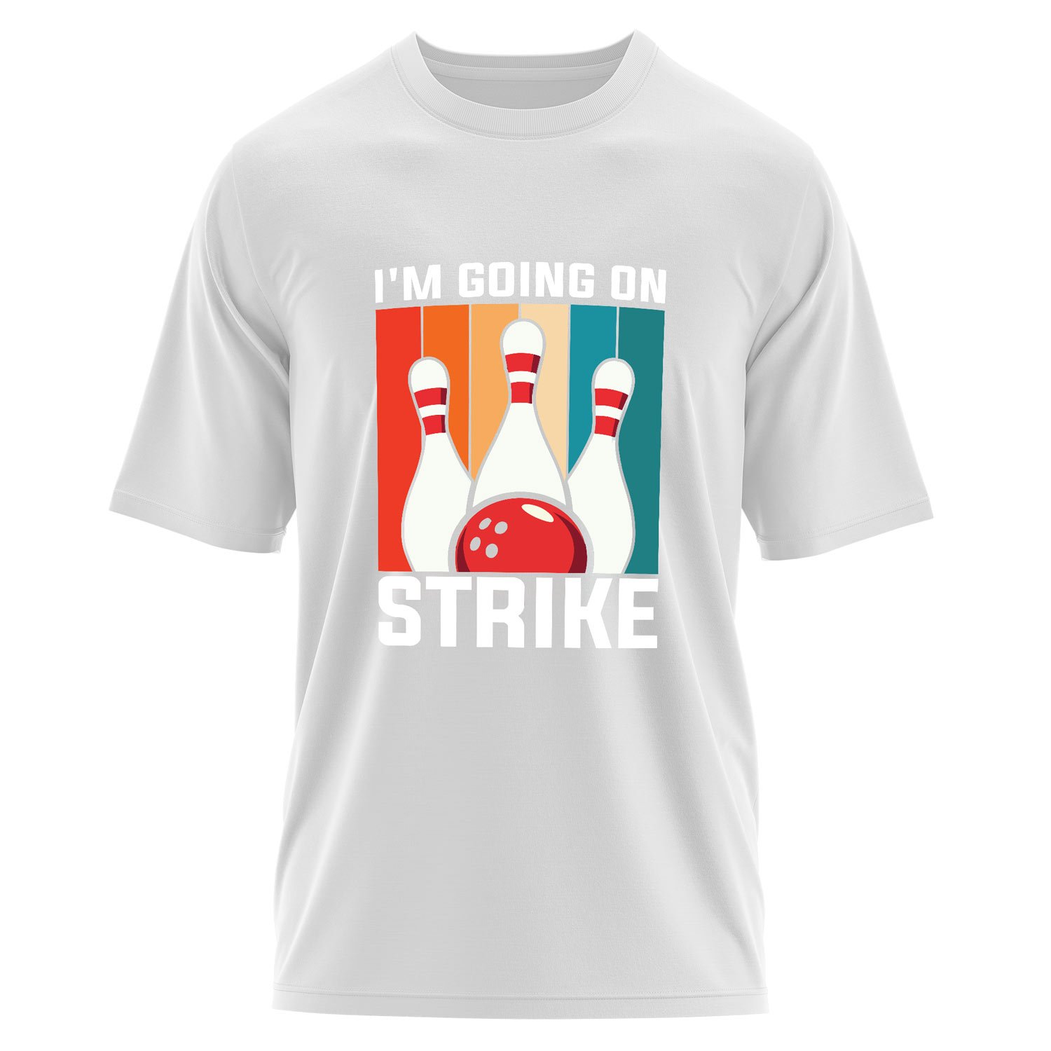 I’m Going On Strike Oversize Tişört XL - Beyaz