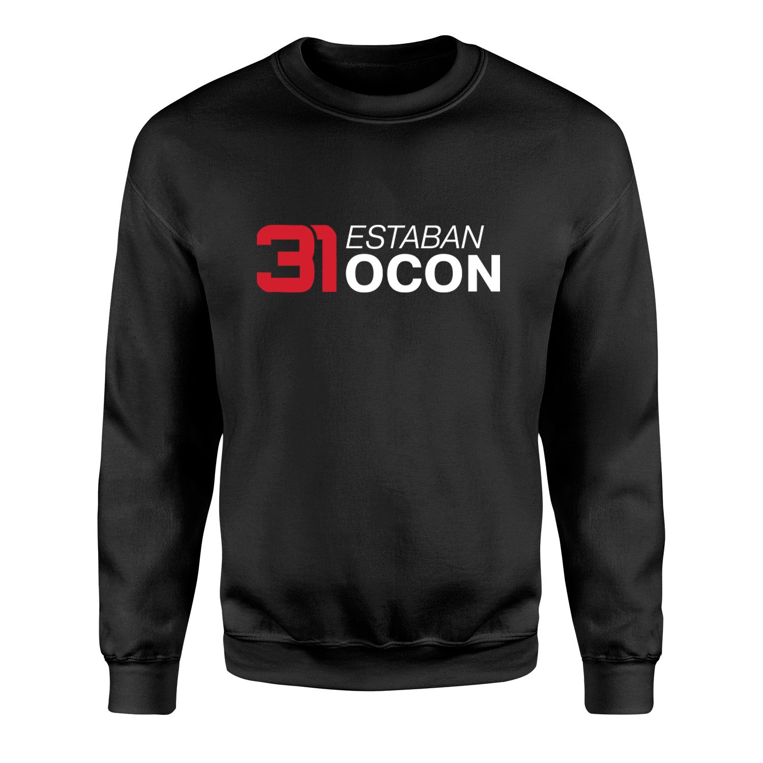 Estaban Ocon 31 Sweatshirt M - Siyah