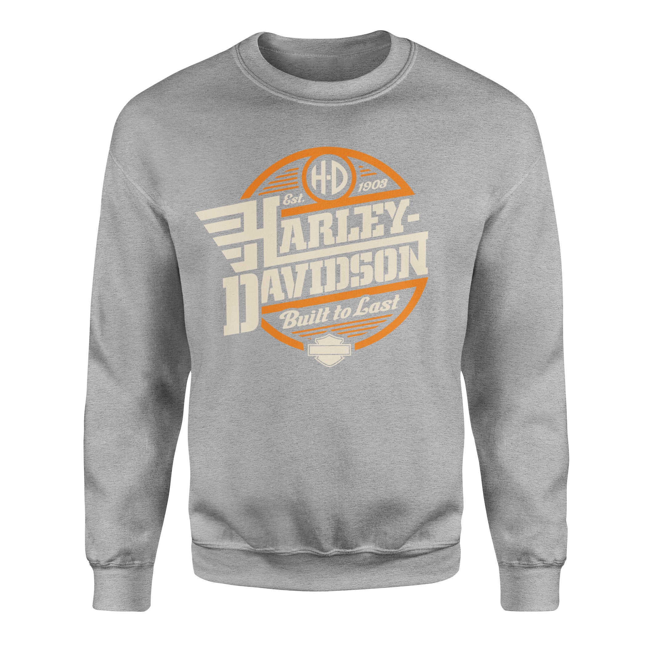 Harley-Davidson Built to Last Sweatshirt L - Gri