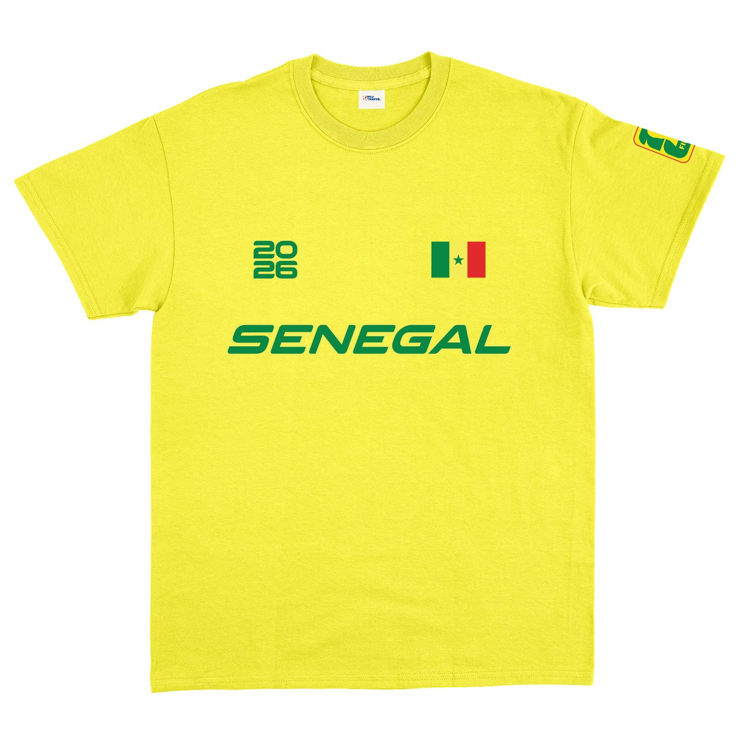 Senegal 2026 Tişört XXL - Sarı