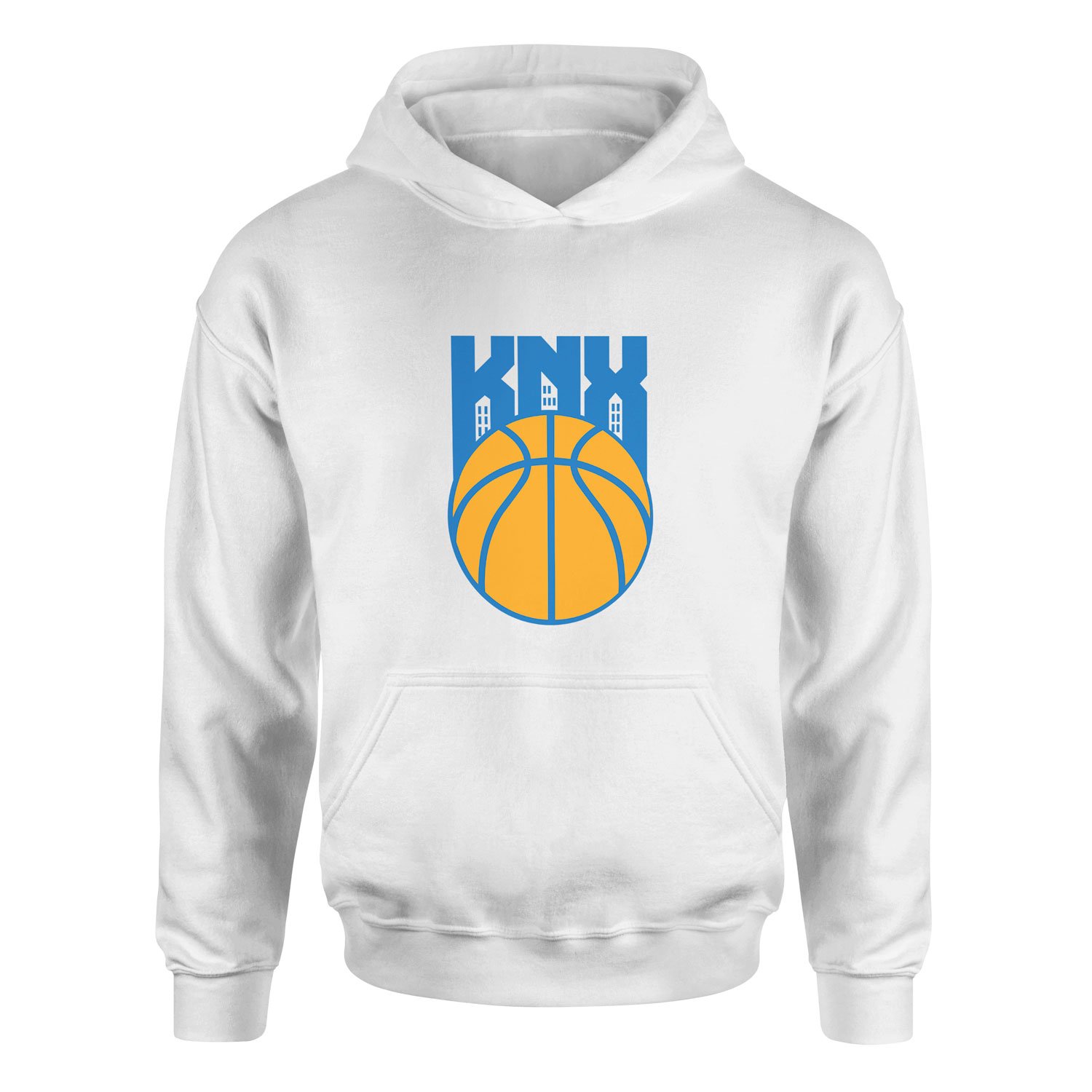 KNX Basketball Hoodie XXL - Beyaz