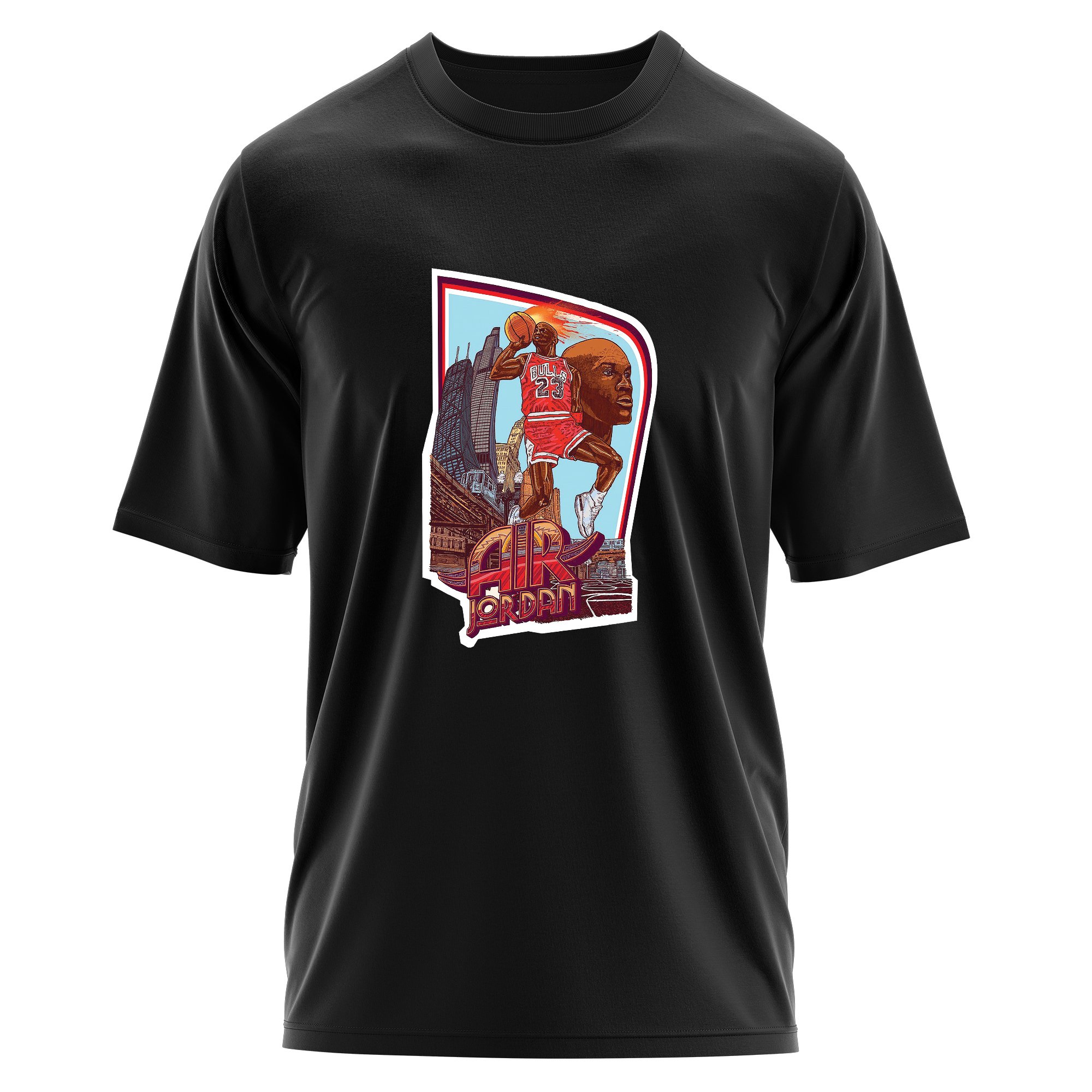 Air Jordan Print Oversize Tişört