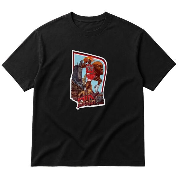 Air Jordan Print Oversize Tişört