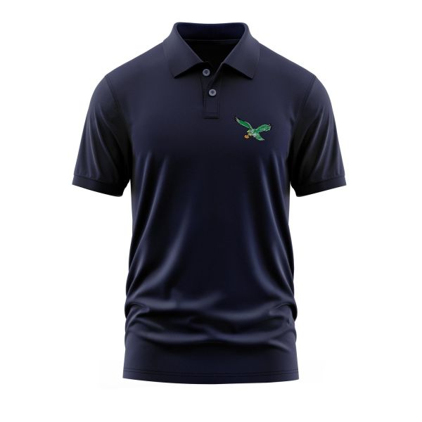 Philadelphia Eagles Retro L Polo Tişört L - İndigo Mavisi