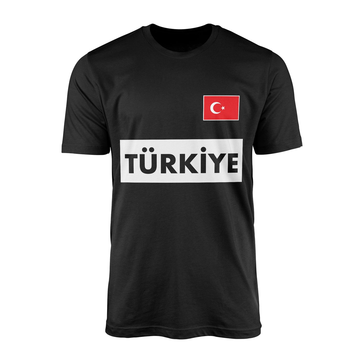 Türkiye Basic 2024 Tişört S - Siyah