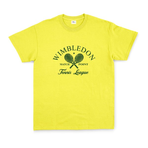 Wimbledon Match Point Tişört XL - Sarı