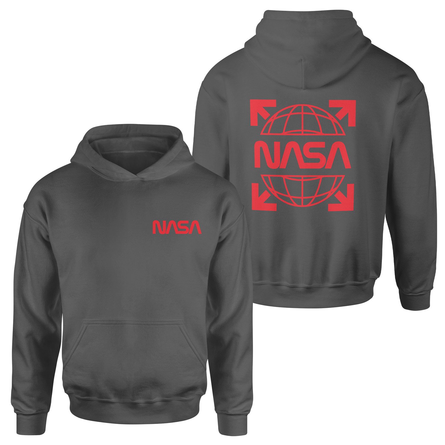 NASA OW SE Hoodie S - Füme