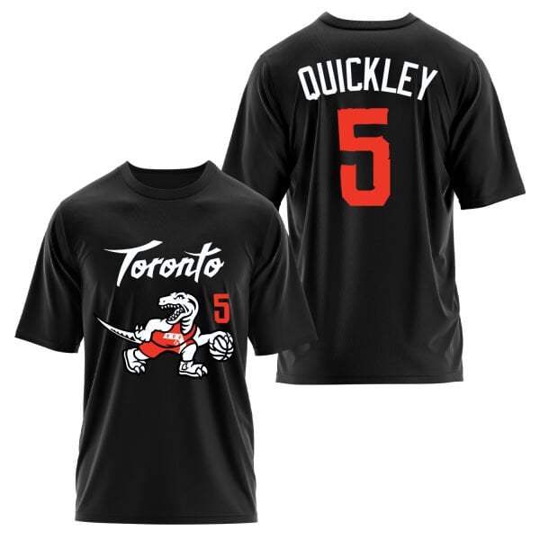 Immanuel Quickley 5 City Edition Raptors Oversize Tişört