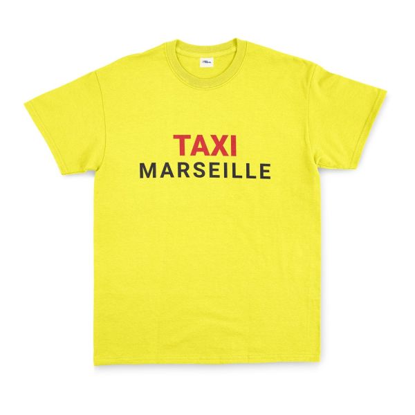 Taxi Marseille Tişört XL - Sarı