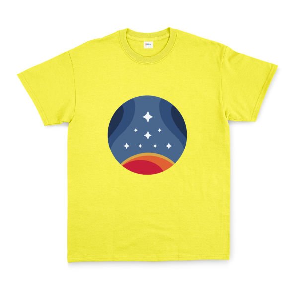 Starfield Constellation Tişört S - Sarı