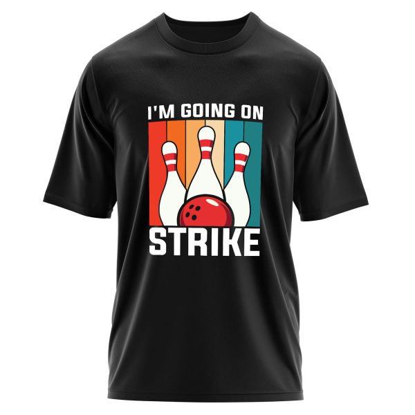 I’m Going On Strike Oversize Tişört S - Siyah
