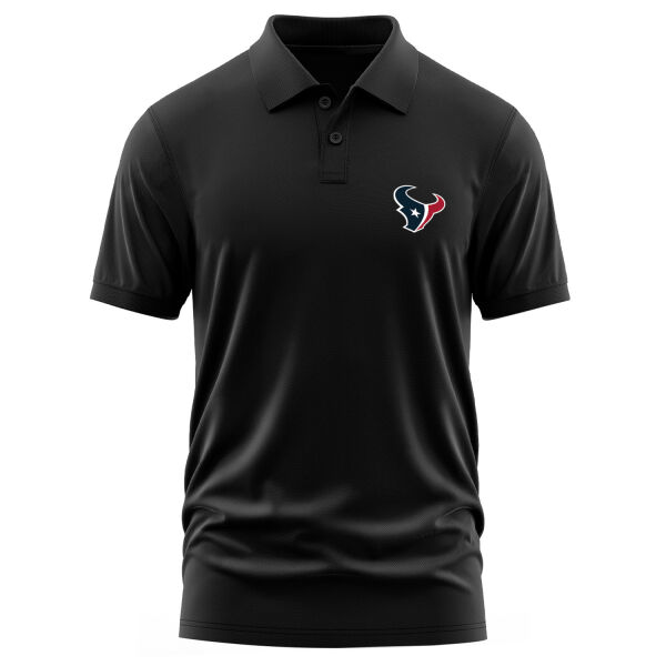 Houston Texans Polo Tişört L - Siyah