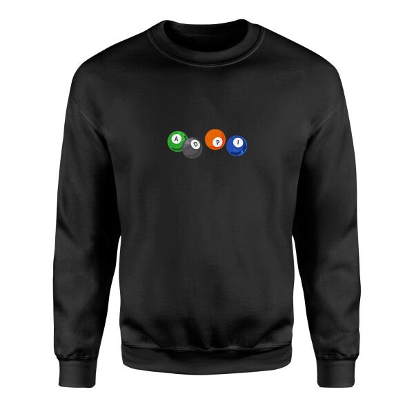 Billard Sweatshirt XL - Siyah