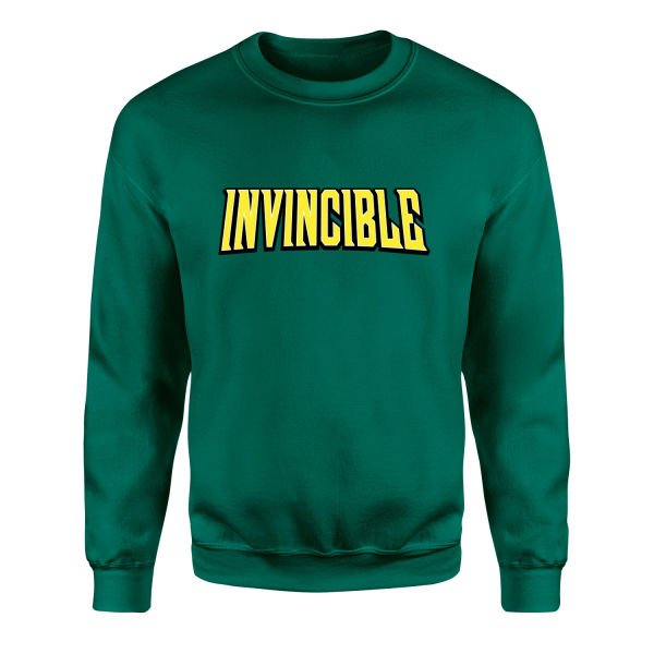 Invincible Sweatshirt M - Nefti Yeşili