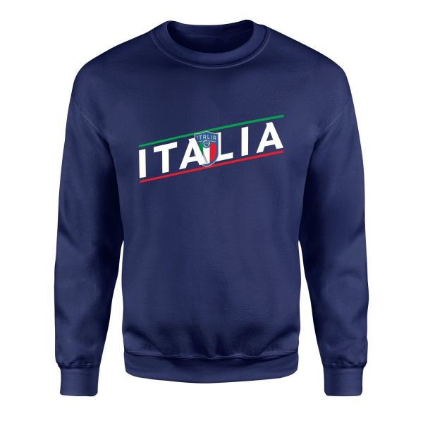 Forza Italia Sweatshirt XXL - İndigo Mavisi