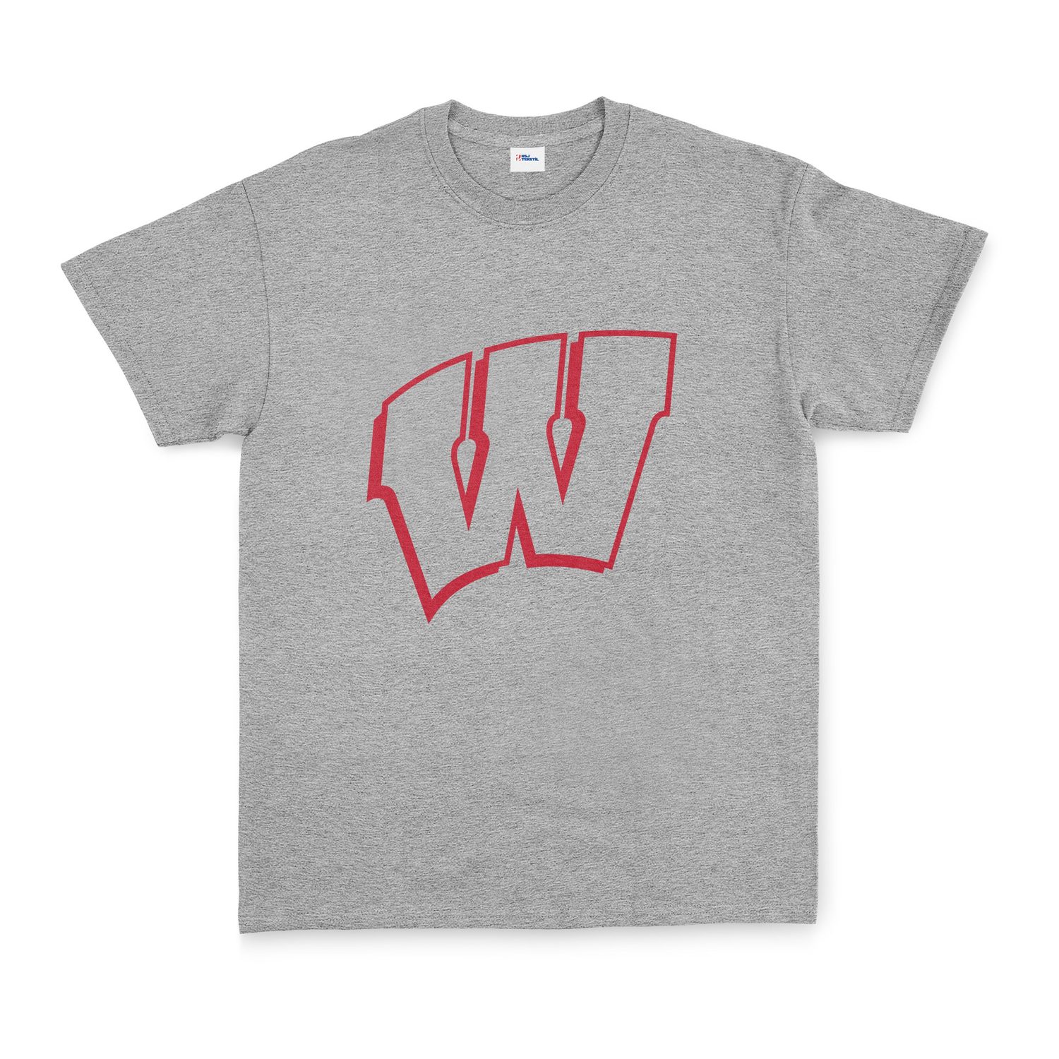 Wisconsin Badgers Tişört XXL - Gri