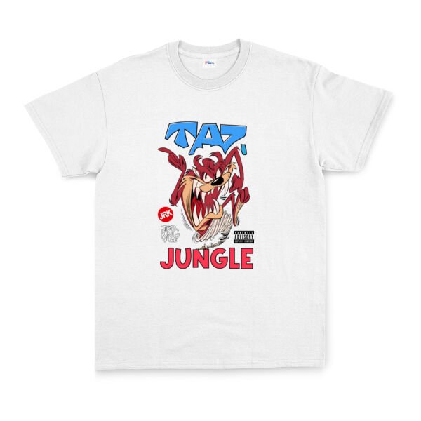 Taz The King of Jungle Tişört S - Beyaz