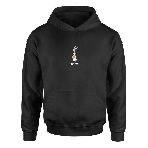 Bugs Bunny Space Jam Hoodie XL - Siyah