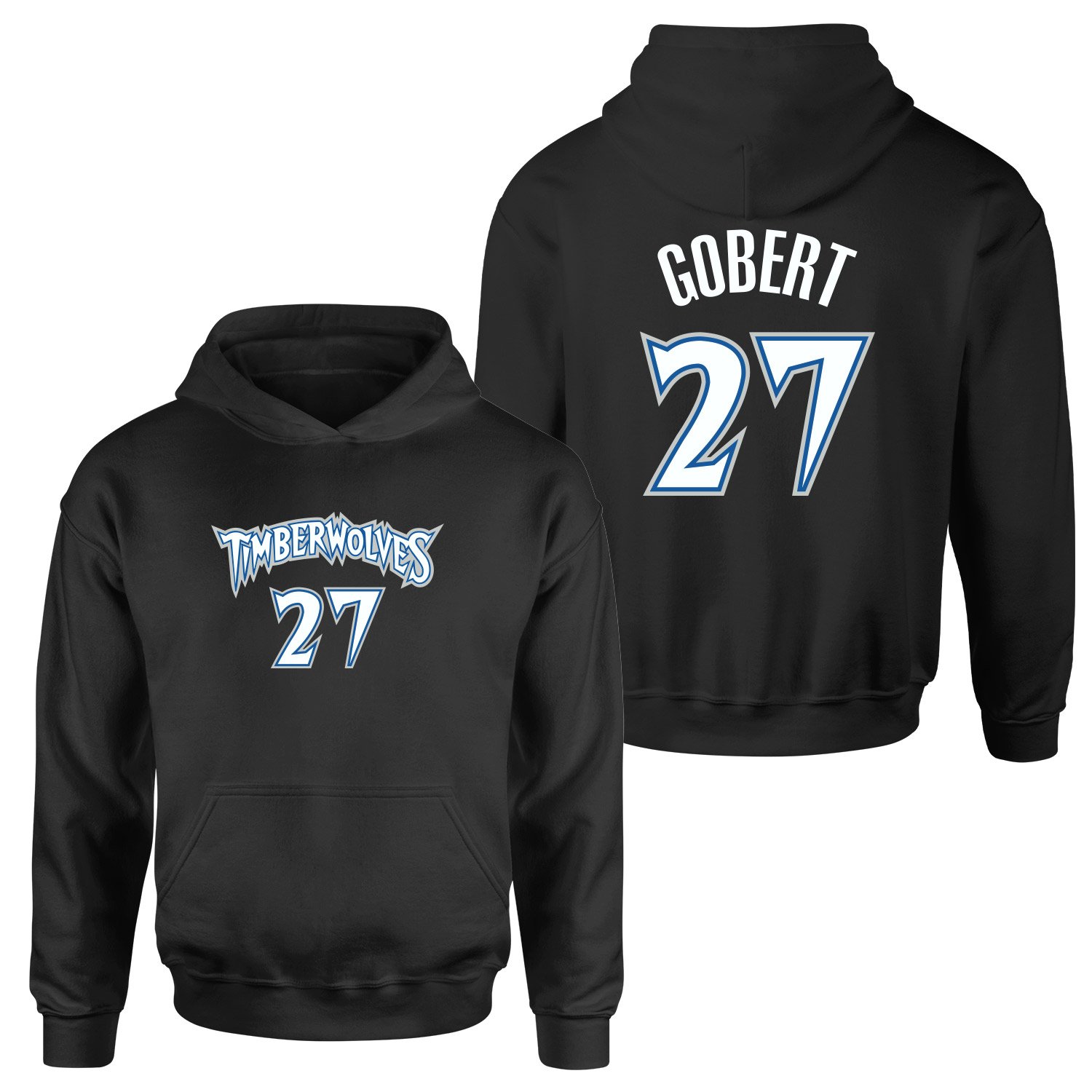 Rudy Gobert Minnesota 27 Forma Hoodie XL - Siyah