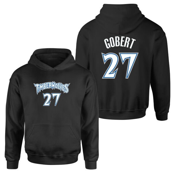 Rudy Gobert Minnesota 27 Forma Hoodie XL - Siyah