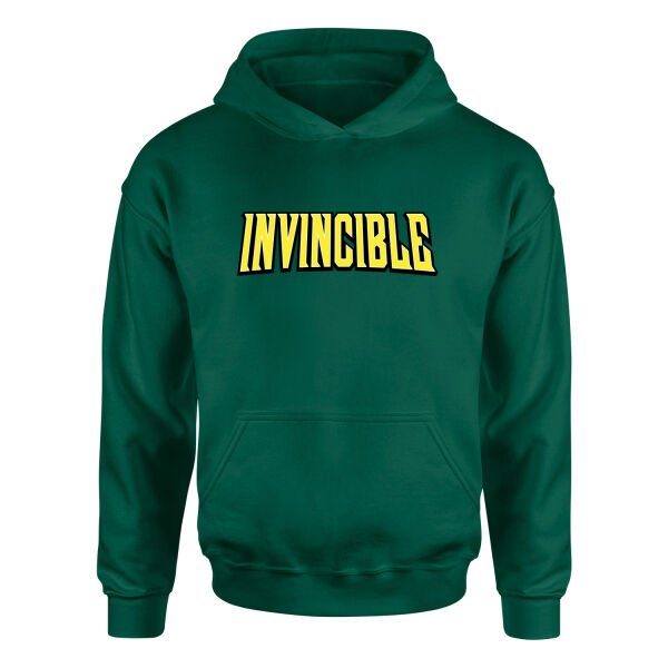 Invincible Hoodie L - Nefti Yeşili