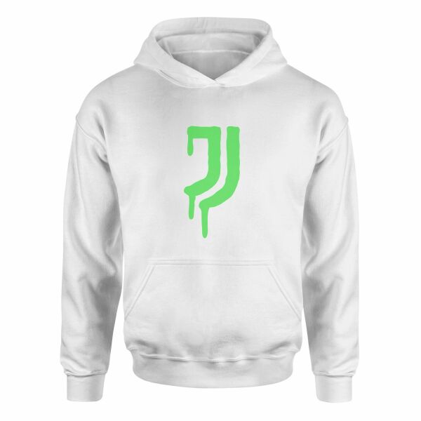 Juventus Acid Green Hoodie XL - Beyaz