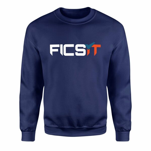 FICSIT Inc. | Satisfactory Sweatshirt M - Lacivert