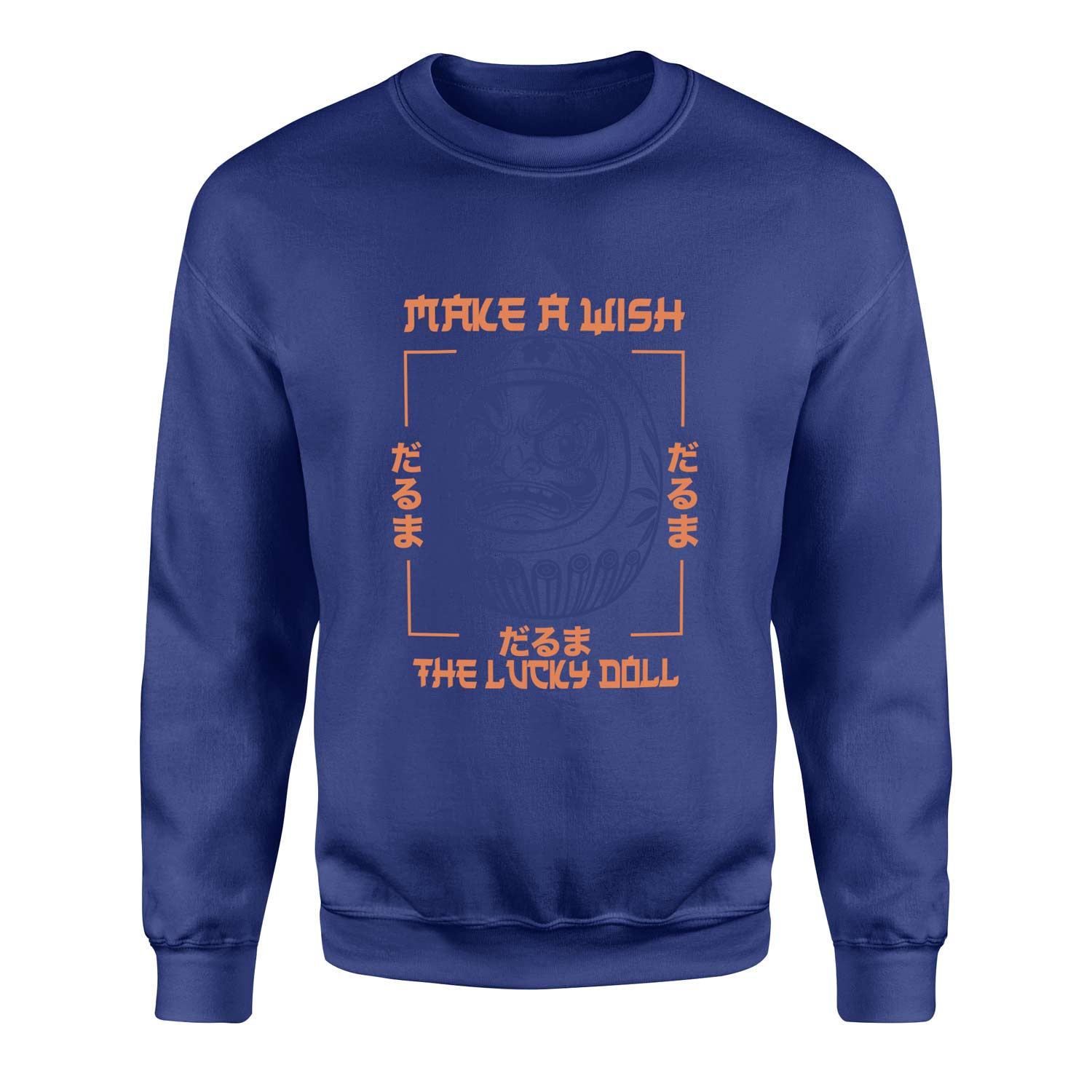 The Lucky Doll Sweatshirt XL - İndigo Mavisi