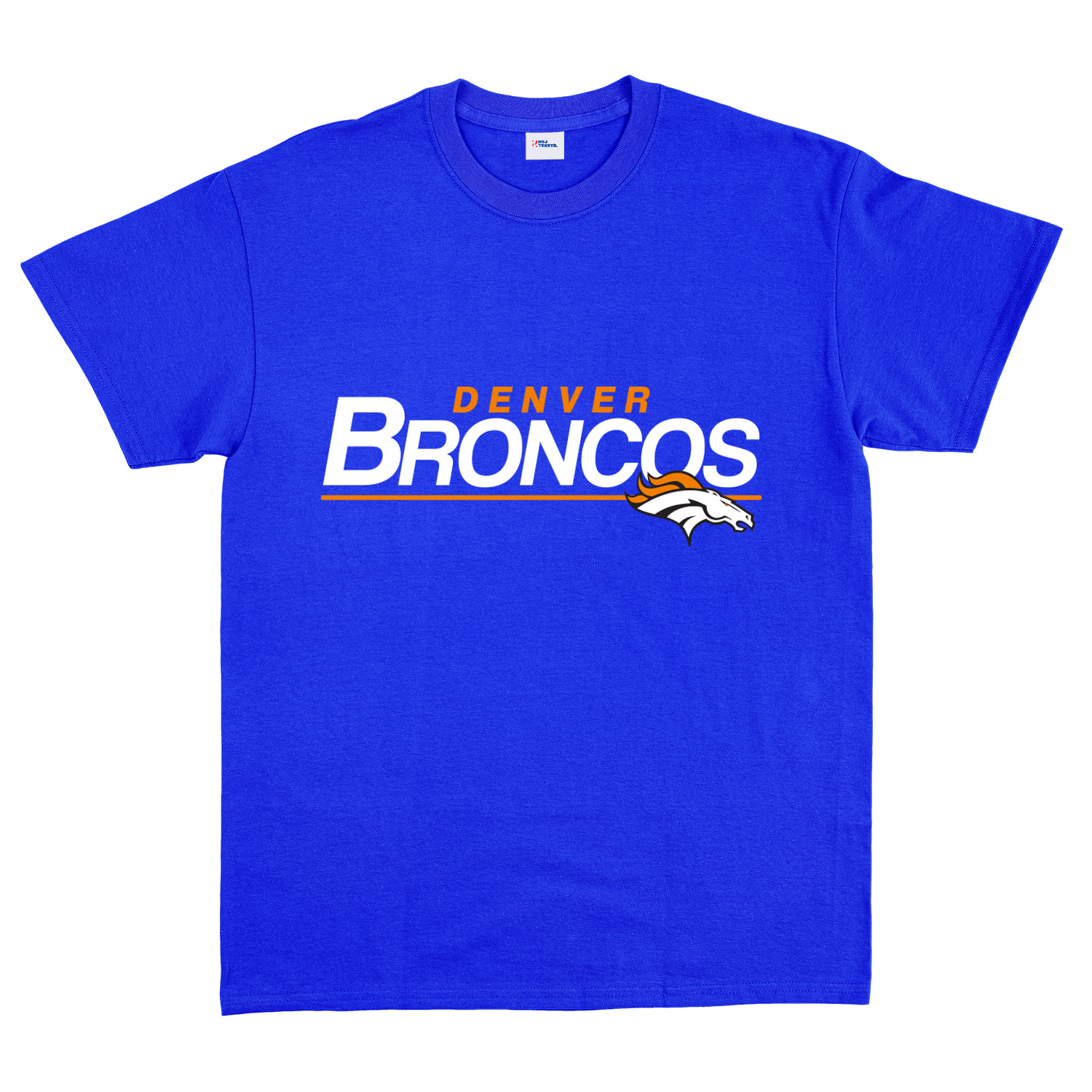 Denver BRONCOS Tişört M - Mavi