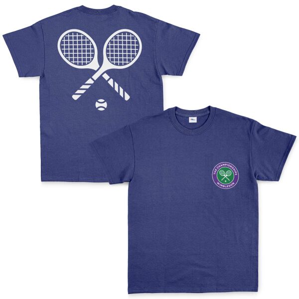 Wimbledon Tişört S - İndigo Mavisi
