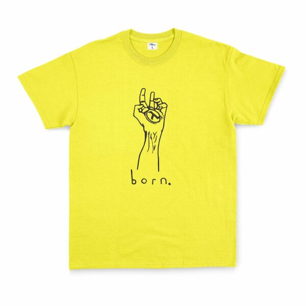 born. Tişört XXL - Sarı
