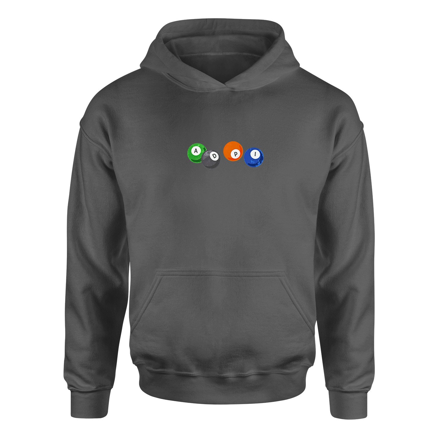 Billard Hoodie XL - Füme