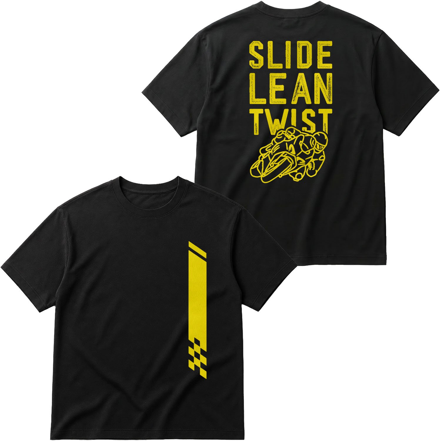 Slide, Lean, Twist YW Oversize Tişört