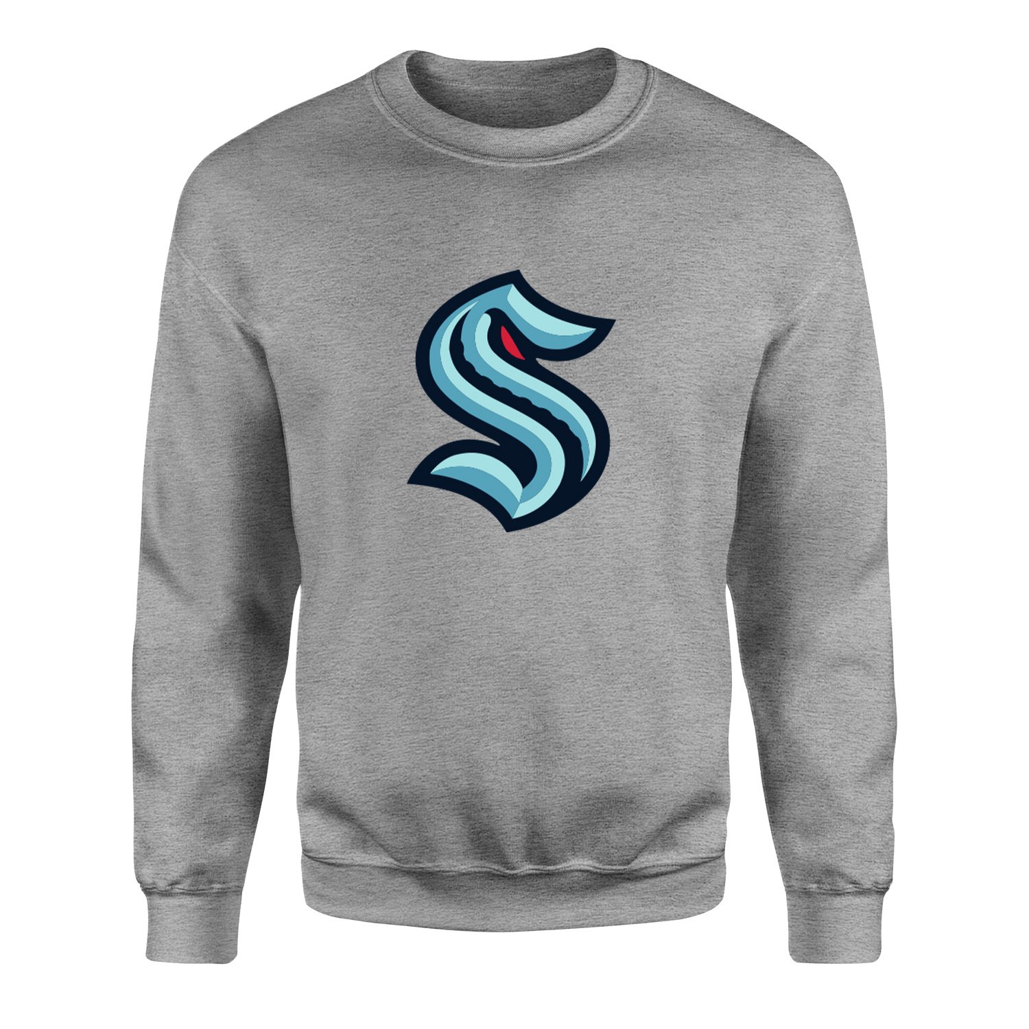 Seattle Kraken Shield Sweatshirt L - Gri