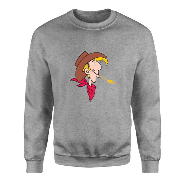 Lucky Luke Sweatshirt M - Gri