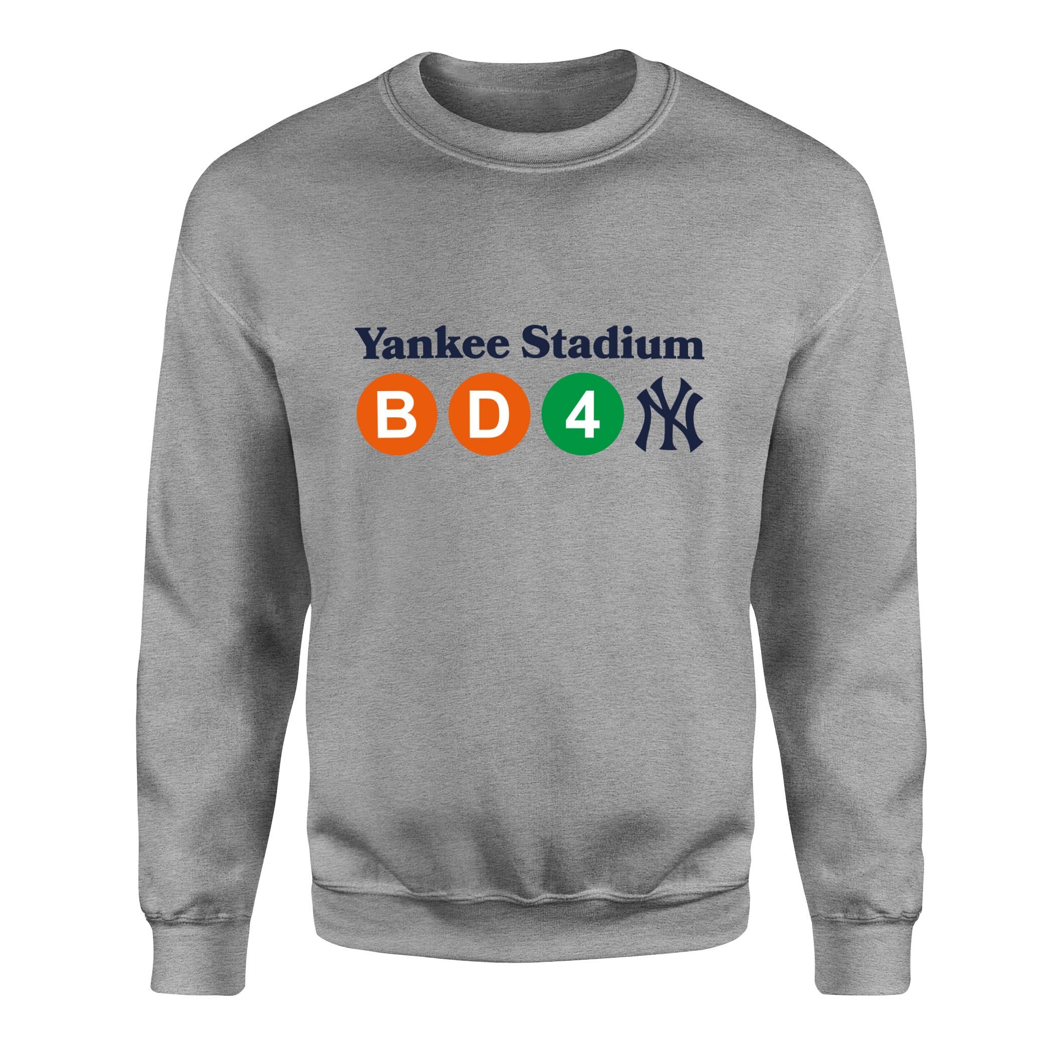 NYC 161 St- Yankee Stadium Subway Station  Sweatshirt XL - Gri