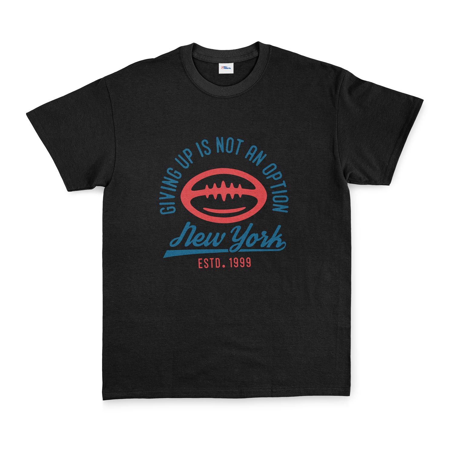 Giving Up Is Not An Option Tişört M - Siyah