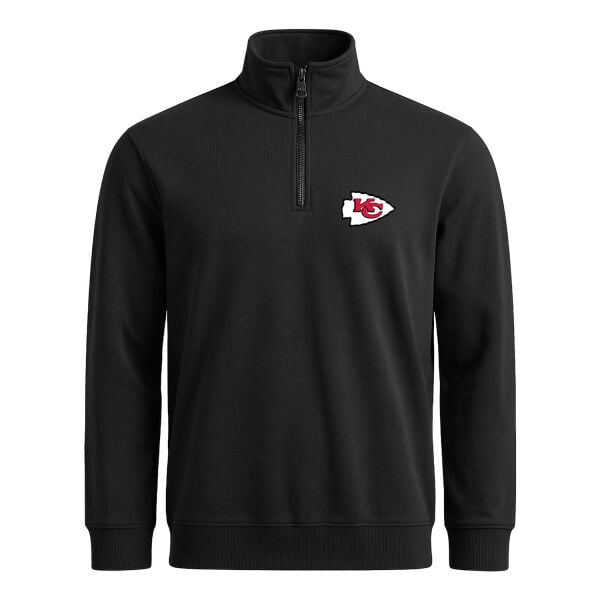 Kansas City Chiefs Yarım Fermuarlı Sweatshirt