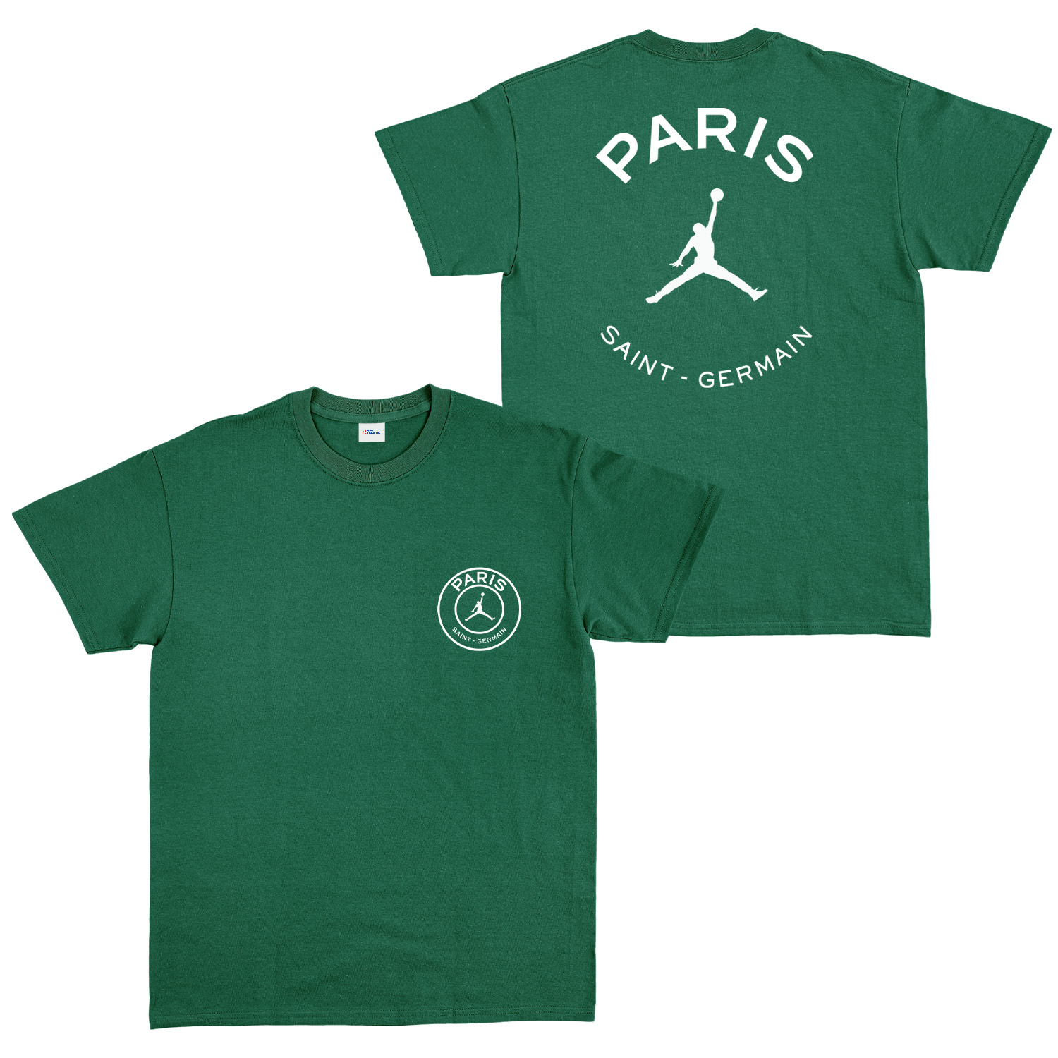 Air Jordan X Paris Saint Germain Tişört L - Nefti Yeşili