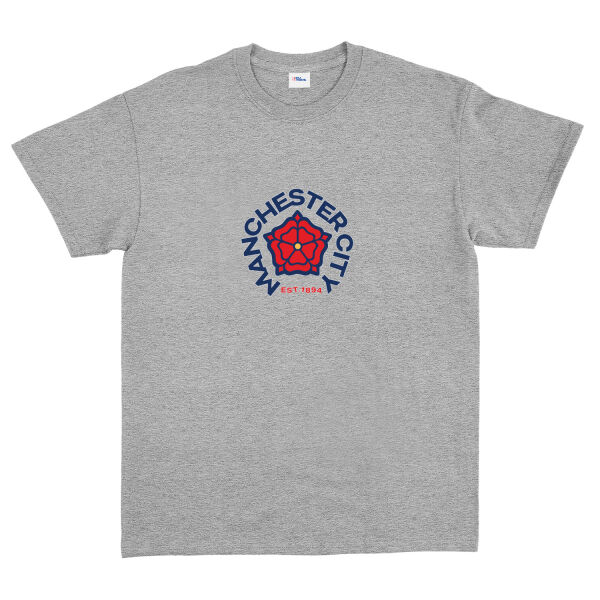 MAN City 1894 Tişört XL - Gri
